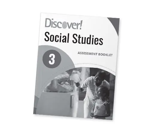 Discover_Product_SocialStudies_Grade3_Assessment_2023 Discover! Social Studies 3rd Grade Blended Set