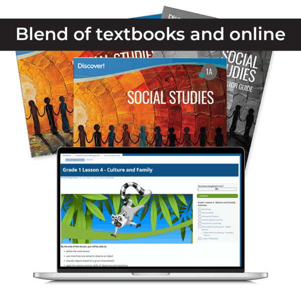 Discover! Social Studies 1st Grade Blended Set