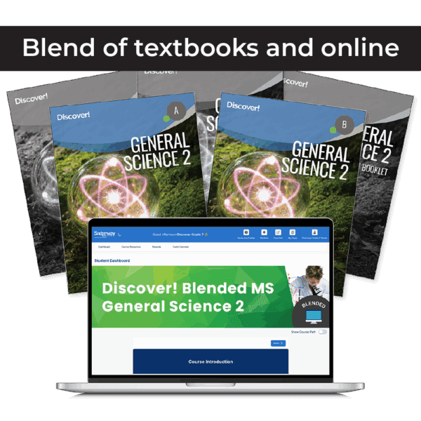 Discover_Product_GeneralScience2_Blended_2025_withRibbon Discover! MS General Science 2 Blended Set