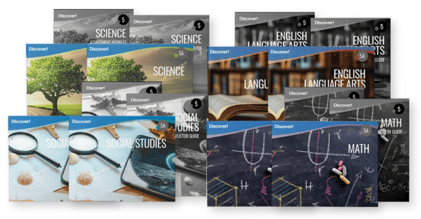 Discover! 5th Grade 4-Subject Set