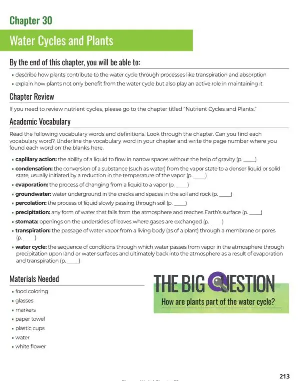 LS A 1 Discover! MS Life Science Set