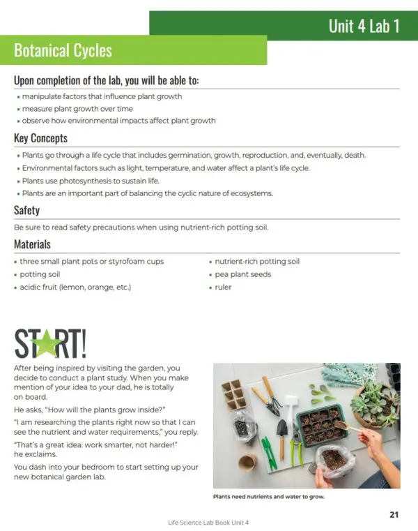 LS LAb 1 Discover! MS Life Science Set