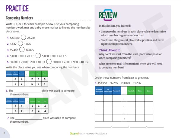 Discover! Math 4th Grade Set - Image 4