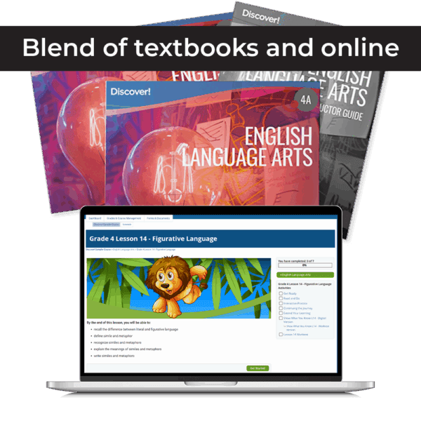 *Discover! ELA 4th Grade Blended Set