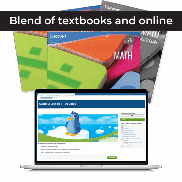 *Discover! Math 2nd Grade Blended Set
