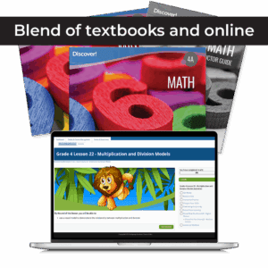 *Discover! Math 4th Grade Blended Set