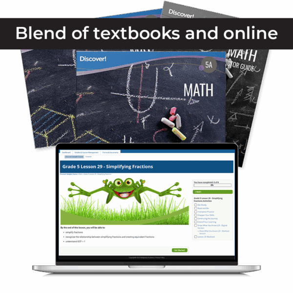 *Discover! Math 5th Grade Blended Set
