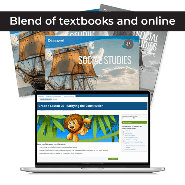 *Discover! Social Studies 4th Grade Blended Set