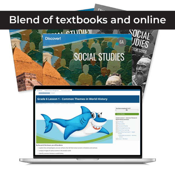 *Discover! Social Studies 6th Grade Blended Set