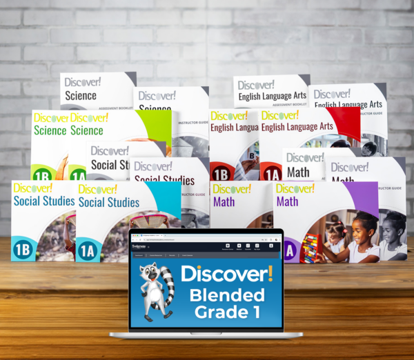 *Discover! 1st Grade Blended 4-Subject Set