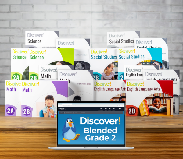 *Discover! 2nd Grade Blended 4-Subject Set