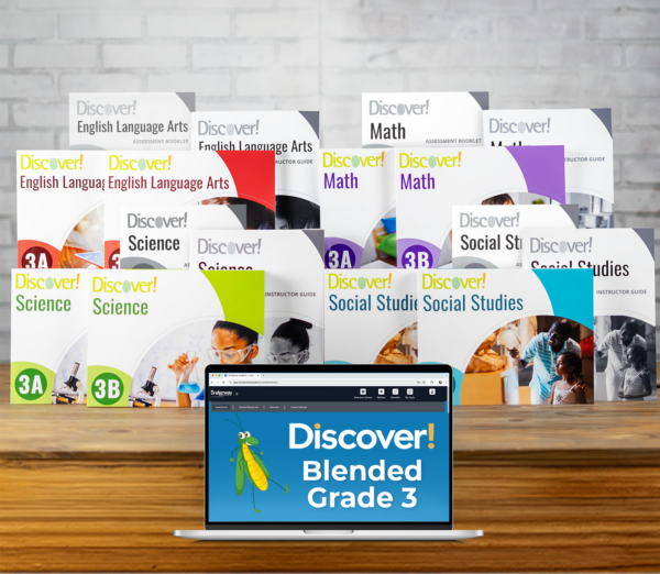 *Discover! 3rd Grade Blended 4-Subject Set