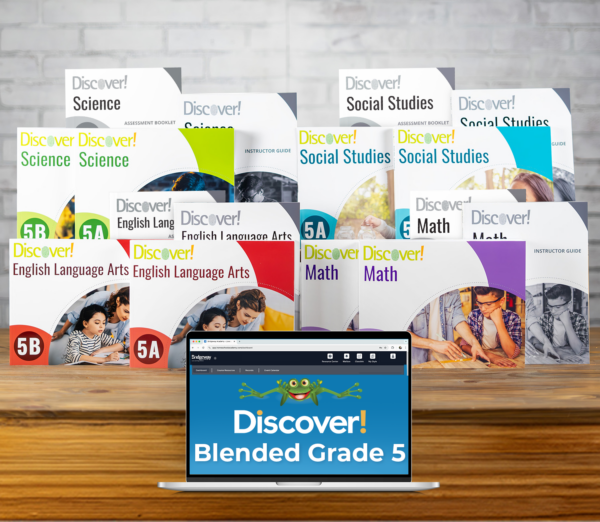 *Discover! 5th Grade Blended 4-Subject Set