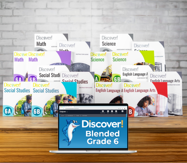 *Discover! 6th Grade Blended 4-Subject Set