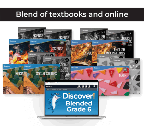 *Discover! 6th Grade Blended 4-Subject Set