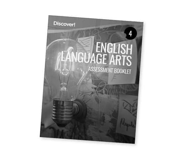 Discover! ELA Grade 4 Assessment Booklet