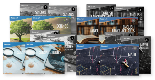 Discover! 5th Grade 4-Subject Set