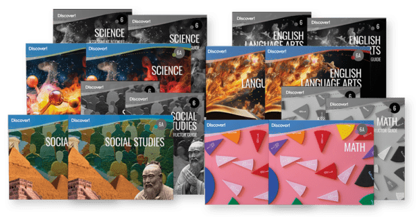 Discover! 6th Grade 4-Subject Set